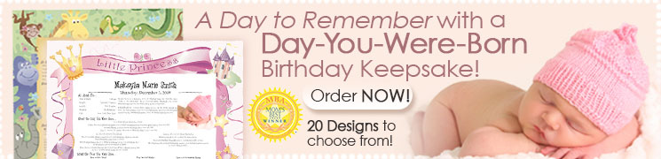 Birthday Keepsakes