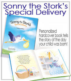 Sonny the Stork Personalized Books