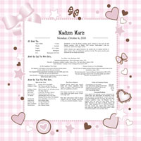 Pink & Brown Design Pink & Brown Design
